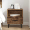 vidaXL Bedside Cabinet Old wood 40 x 35 x 47.5 cm Engineered wood