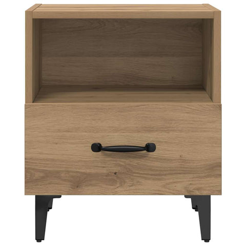 vidaXL Bedside Cabinet Artisan oak 40 x 35 x 47.5 cm Engineered wood