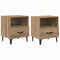 vidaXL Bedside Cabinet with Drawer 2 pcs Artisan oak 40 x 35 x 47.5 cm