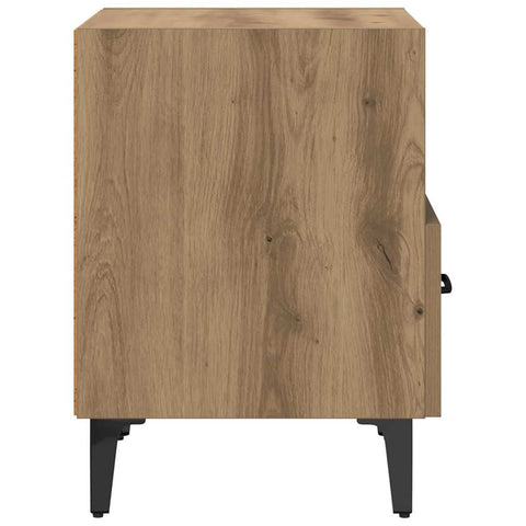 vidaXL Bedside Cabinet with Drawer 2 pcs Artisan oak 40 x 35 x 47.5 cm