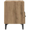 vidaXL Bedside Cabinet with Drawer 2 pcs Artisan oak 40 x 35 x 47.5 cm