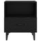 vidaXL Bedside Cabinet with Drawer 2 pcs Black oak 40 x 35 x 47.5 cm