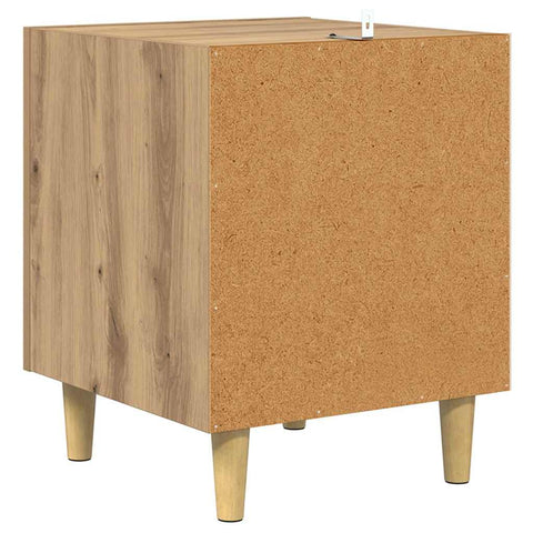 vidaXL Bedside Cabinet Wall-mounted 2 pcs Artisan Oak 40 x 40 x 50 cm