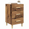 vidaXL Bedside Cabinet Old wood 40 x 40 x 66 cm Engineered wood