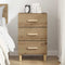 vidaXL Bedside Cabinet Artisan oak 40 x 40 x 66 cm Engineered wood