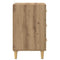 vidaXL Bedside Cabinet Artisan oak 40 x 40 x 66 cm Engineered wood