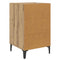 vidaXL Bedside Cabinet Artisan oak 40 x 40 x 66 cm Engineered wood