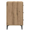 vidaXL Bedside Cabinet Artisan oak 40 x 40 x 66 cm Engineered wood