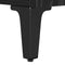vidaXL Bedside Cabinet Black oak 40 x 40 x 66 cm Engineered wood