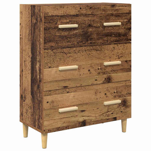 vidaXL Sideboard Old wood 34 x 69.5 x 90 cm Engineered wood
