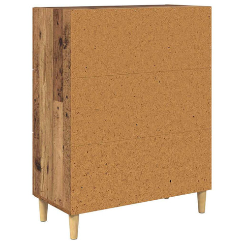 vidaXL Sideboard Old wood 34 x 69.5 x 90 cm Engineered wood