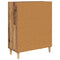 vidaXL Sideboard Old wood 34 x 69.5 x 90 cm Engineered wood