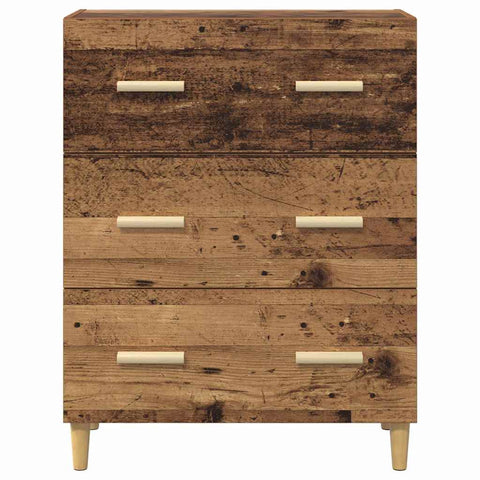 vidaXL Sideboard Old wood 34 x 69.5 x 90 cm Engineered wood