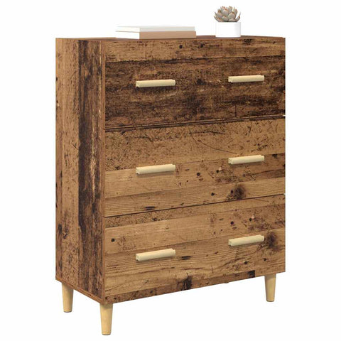 vidaXL Sideboard Old wood 34 x 69.5 x 90 cm Engineered wood