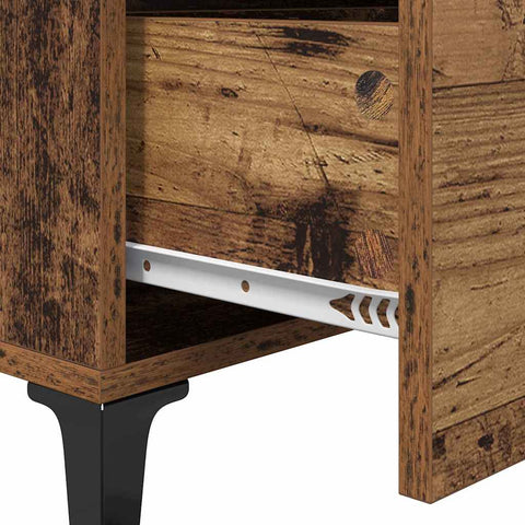vidaXL Sideboard Old wood 34 x 69.5 x 90 cm Engineered wood