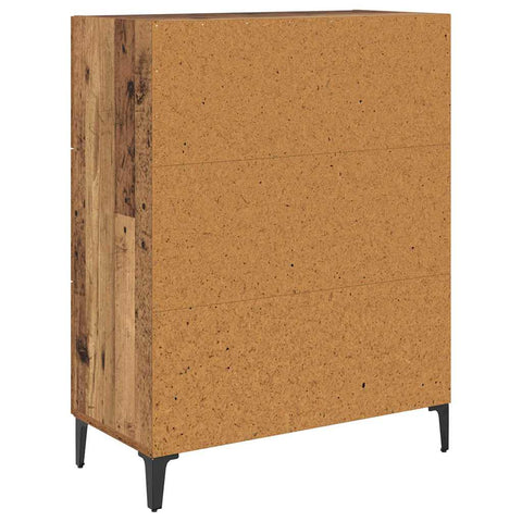 vidaXL Sideboard Old wood 34 x 69.5 x 90 cm Engineered wood