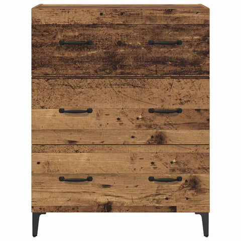 vidaXL Sideboard Old wood 34 x 69.5 x 90 cm Engineered wood