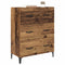 vidaXL Sideboard Old wood 34 x 69.5 x 90 cm Engineered wood