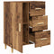 vidaXL Sideboard Old wood 34 x 69.5 x 90 cm Engineered wood