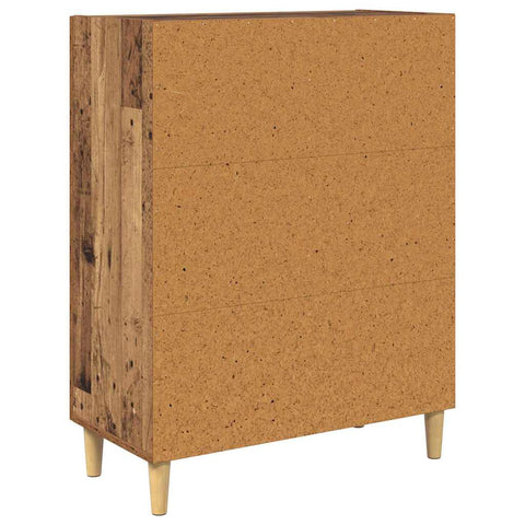 vidaXL Sideboard Old wood 34 x 69.5 x 90 cm Engineered wood