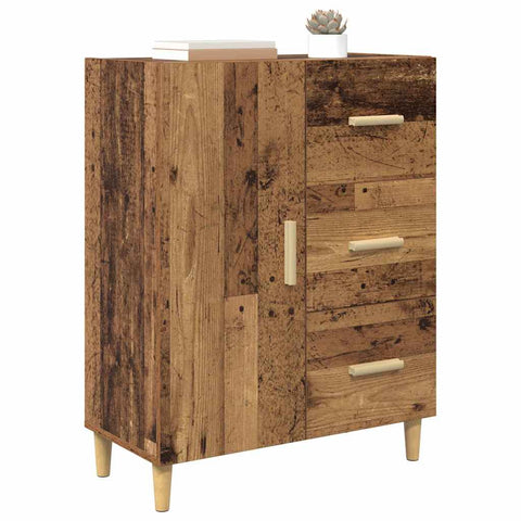 vidaXL Sideboard Old wood 34 x 69.5 x 90 cm Engineered wood