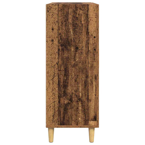 vidaXL Sideboard Old wood 34 x 69.5 x 90 cm Engineered wood
