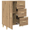 vidaXL Sideboard Artisan oak 34 x 69.5 x 90 cm Engineered wood