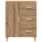 vidaXL Sideboard Artisan oak 34 x 69.5 x 90 cm Engineered wood