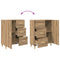 vidaXL Sideboard Artisan oak 34 x 69.5 x 90 cm Engineered wood