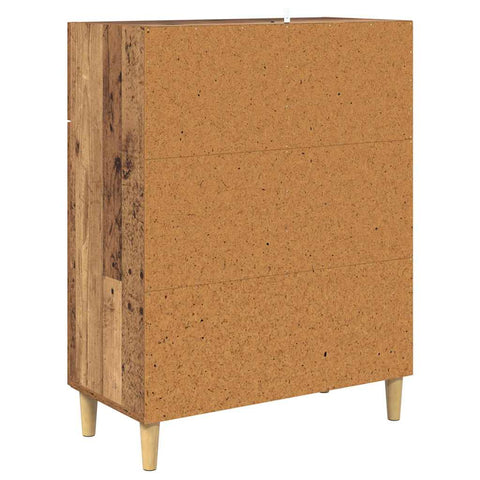 vidaXL Sideboard Old wood 34 x 69.5 x 89 cm Engineered wood