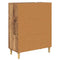 vidaXL Sideboard Old wood 34 x 69.5 x 89 cm Engineered wood