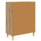vidaXL Sideboard Artisan oak 34 x 69.5 x 89 cm Engineered wood