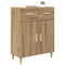 vidaXL Sideboard Artisan oak 34 x 69.5 x 89 cm Engineered wood
