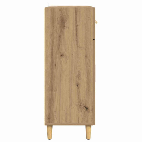 vidaXL Sideboard Artisan oak 34 x 69.5 x 89 cm Engineered wood