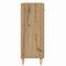 vidaXL Sideboard Artisan oak 34 x 69.5 x 89 cm Engineered wood