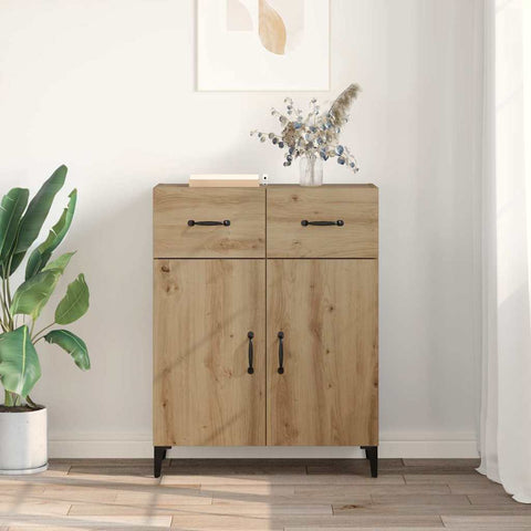 vidaXL Sideboard Artisan oak 34 x 69.5 x 90 cm Engineered wood