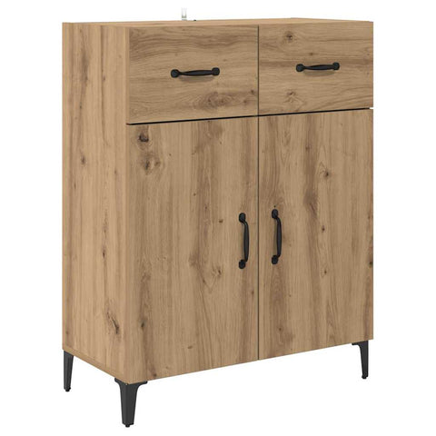 vidaXL Sideboard Artisan oak 34 x 69.5 x 90 cm Engineered wood