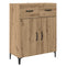 vidaXL Sideboard Artisan oak 34 x 69.5 x 90 cm Engineered wood