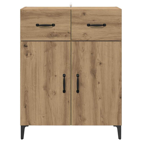 vidaXL Sideboard Artisan oak 34 x 69.5 x 90 cm Engineered wood