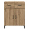 vidaXL Sideboard Artisan oak 34 x 69.5 x 90 cm Engineered wood