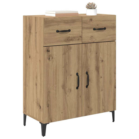 vidaXL Sideboard Artisan oak 34 x 69.5 x 90 cm Engineered wood