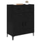 vidaXL Sideboard Black oak 34 x 69.5 x 90 cm Engineered wood