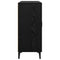 vidaXL Sideboard Black oak 34 x 90 x 80 cm Engineered wood