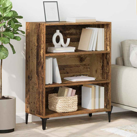 vidaXL Sideboard Old wood 32.5 x 69.5 x 90 cm Engineered wood