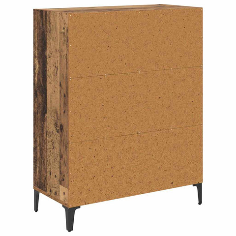 vidaXL Sideboard Old wood 32.5 x 69.5 x 90 cm Engineered wood