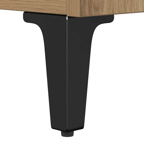 vidaXL Sideboard Artisan oak 32.5 x 69.5 x 90 cm Engineered wood