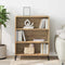 vidaXL Sideboard Artisan oak 32.5 x 69.5 x 90 cm Engineered wood