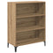 vidaXL Sideboard Artisan oak 32.5 x 69.5 x 90 cm Engineered wood