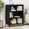 vidaXL Sideboard Black oak 32.5 x 69.5 x 90 cm Engineered wood