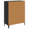 vidaXL Sideboard Black oak 32.5 x 69.5 x 90 cm Engineered wood